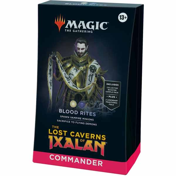 Kartová hra Magic: The Gathering The Lost Caverns of Ixalan: Commander Deck Blood Rites Kartová hra Magic: The Gathering The Lost Caverns of Ixalan: Commander Deck Blood Rites