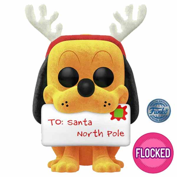 Levně POP! Disney: Holiday Pluto Special Edition Flocked