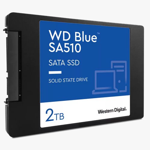 WD Blue SA510 SSD 2TB 2,5" SATA WD Blue SA510 SSD 2TB 2,5" SATA