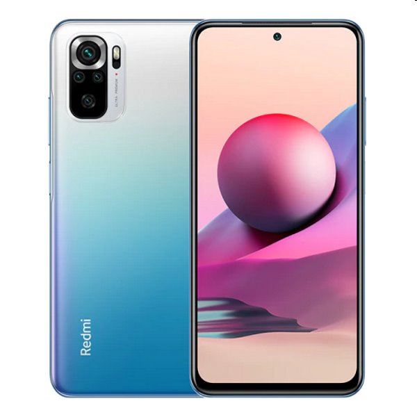 Xiaomi Redmi Note 10S, 6/128GB, blue, Třída C - použito, záruka 12 měsíců Xiaomi Redmi Note 10S, 6/128GB, blue, Třída C - použito, záruka 12 měsíců