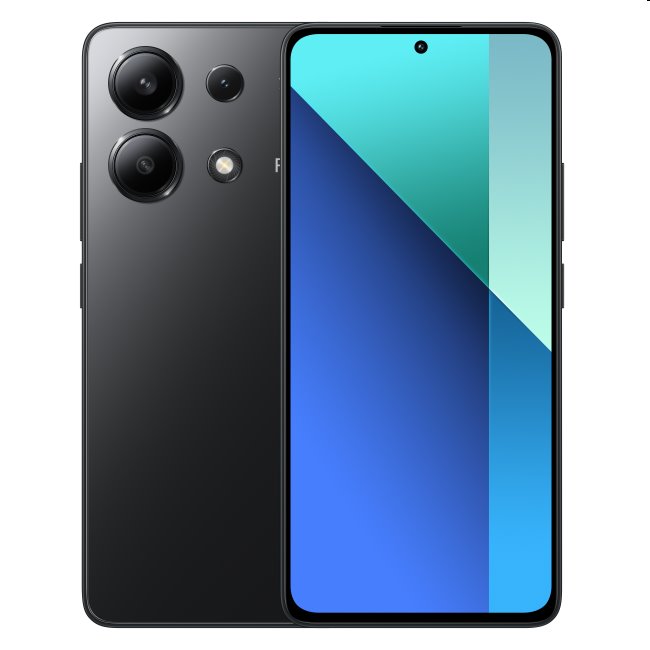 Xiaomi Redmi Note 13, 8/256GB, černý, Třída B – použité, záruka 12 měsíců Xiaomi Redmi Note 13, 8/256GB, černý, Třída B – použité, záruka 12 měsíců