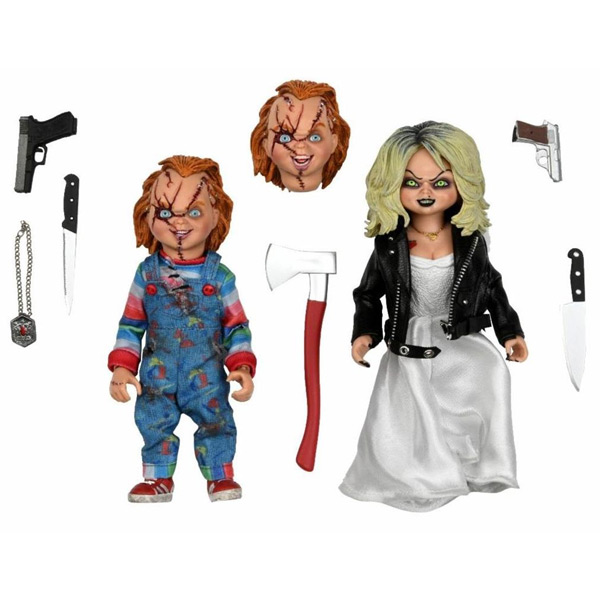 Levně Akční figurky Chucky and Tiffany (Bride of Chucky) 2 - balení