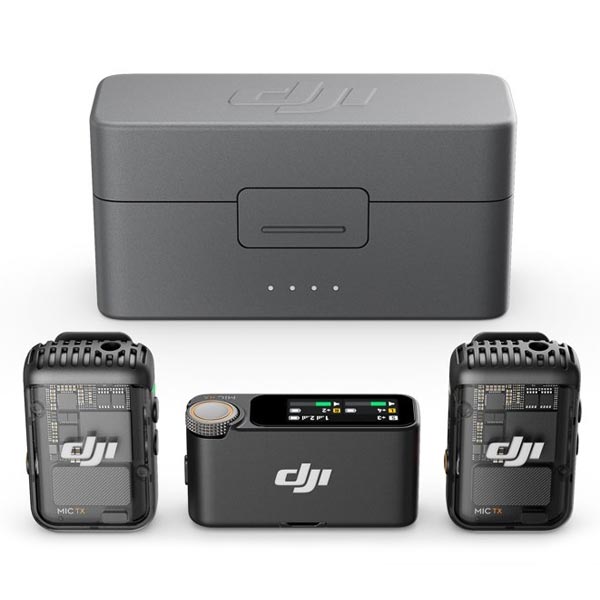 DJI Mic 2 (2 TX + 1 RX + Charging Case) DJI Mic 2 (2 TX + 1 RX + Charging Case)