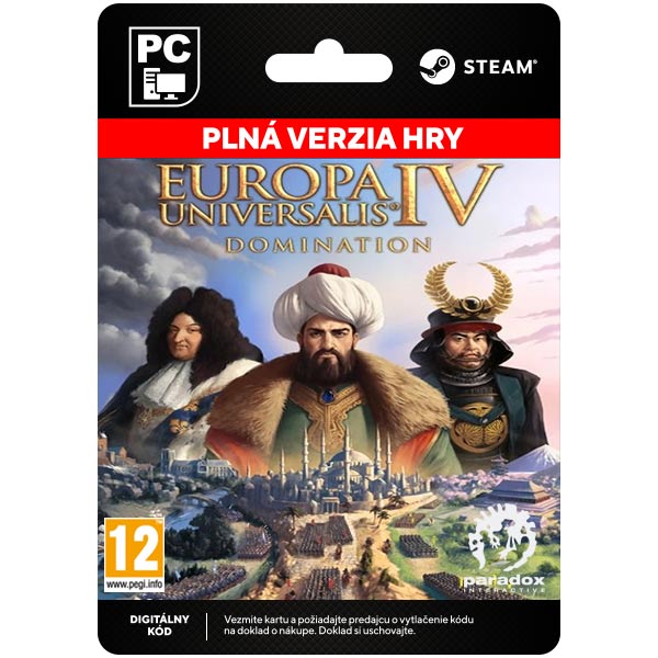 Levně Europa Universalis IV: Domination [Steam]