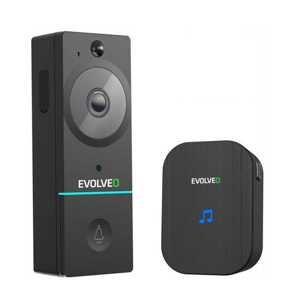 Evolveo Ringo RELAY - WiFi videozvonek s otevíráním brány + zvonek do zásuvky