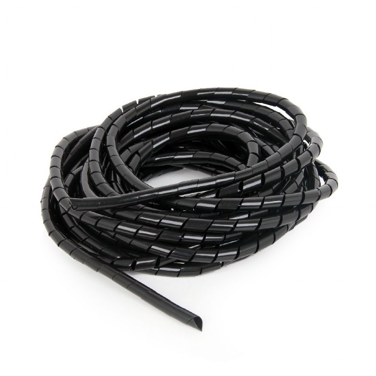 kabel CABLEXPERT stahovacia špirála na káble, 12 mm, 10 m, černá kabel CABLEXPERT stahovacia špirála na káble, 12 mm, 10 m, černá