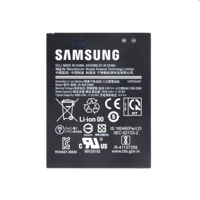 Samsung originální baterie EB-BG525BBE pro Galaxy Xcover 5 Li-Ion 3000 mAh (Service Pack)