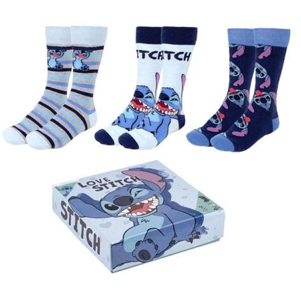 Ponožky (3-pack) Stitch (Disney) 40/46
