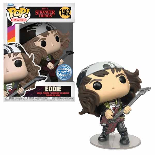 POP! TV: Hunter Eddie with Guitar Metallic (Stranger Things) Special Edition - OPENBOX (Rozbalené zboží s plnou zárukou)