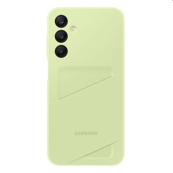 Pouzdro Card Slot Cover pro Samsung Galaxy A25 5G, lime