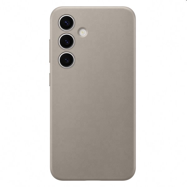 Levně Pouzdro Leather Cover pro Samsung S24, taupe