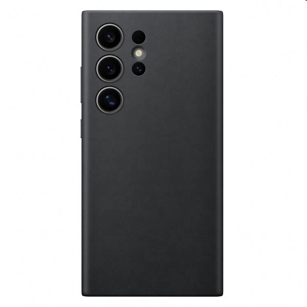Pouzdro Leather Cover pro Samsung S24 Ultra, black Pouzdro Leather Cover pro Samsung S24 Ultra, black