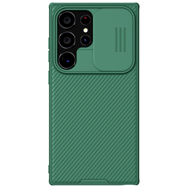Pouzdro Nillkin CamShield PRO pro Samsung Galaxy S24 Ultra, zelené