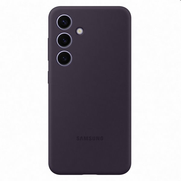 Levně Pouzdro Silicone Cover pro Samsung Galaxy S24, dark violet
