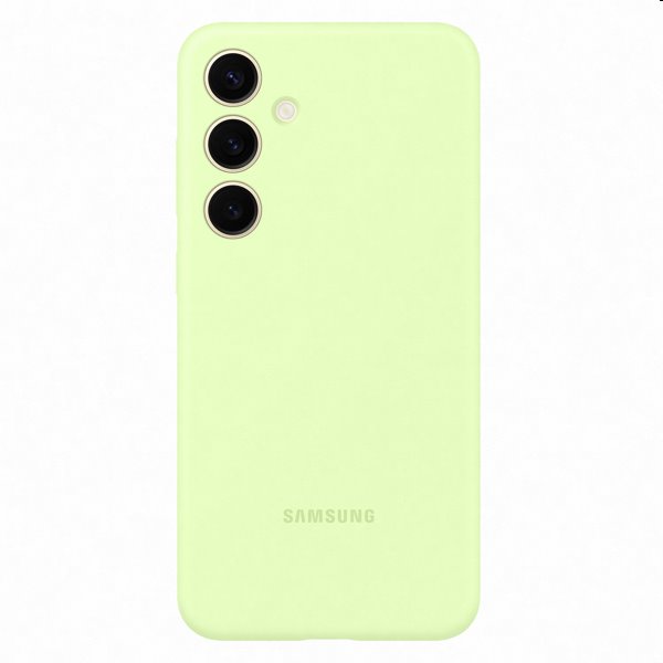 Pouzdro Silicone Cover pro Samsung Galaxy S24 Plus, light green