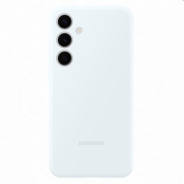 Pouzdro Silicone Cover pro Samsung Galaxy S24 Plus, white