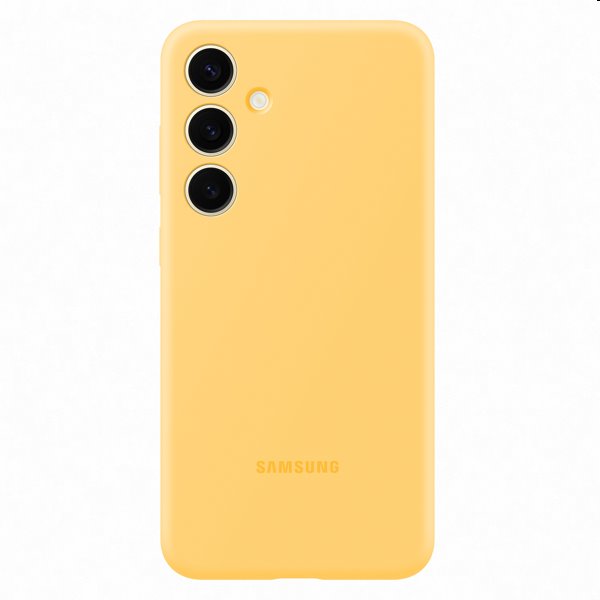 Levně Pouzdro Silicone Cover pro Samsung Galaxy S24 Plus, yellow