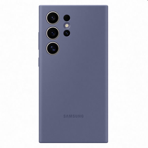 Pouzdro Silicone Cover pro Samsung Galaxy S24 Ultra, violet