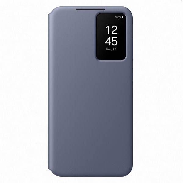 Levně Pouzdro Smart View Wallet pro Samsung Galaxy S24 Plus, violet
