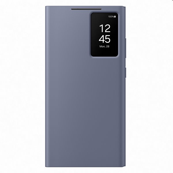 Pouzdro Smart View Wallet pro Samsung Galaxy S24 Ultra, violet