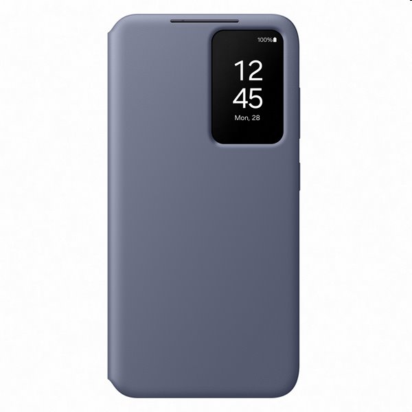 Pouzdro Smart View Wallet pro Samsung Galaxy S24, violet