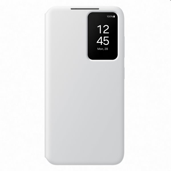 Levně Pouzdro Smart View Wallet pro Samsung Galaxy S24, white