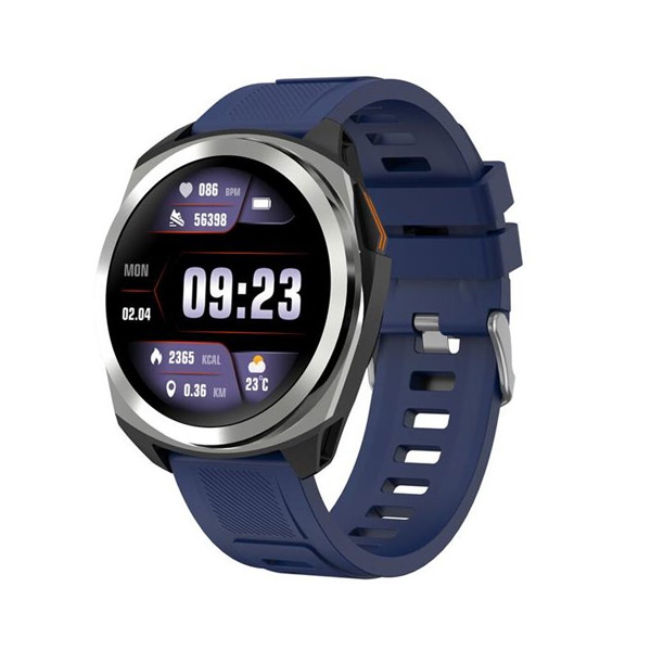 Canyon SW-83, Maverick, smart hodinky, GPS, BT, fareb. LCD displej 1,32 ", vodotes. IP68, 128 športů, modré