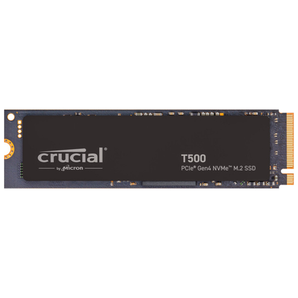 Crucial SSD T500 500GB M.2 NVMe Gen4 7200/5700 MBps Crucial SSD T500 500GB M.2 NVMe Gen4 7200/5700 MBps