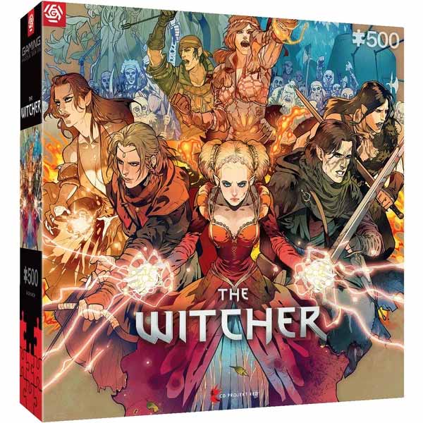 Levně Good Loot Puzzle Witcher Scoia'tael 500 pcs