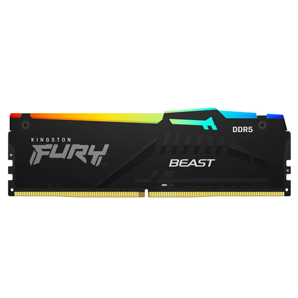 Levně Kingston 32 GB DDR5 6000 MT/s CL36 (2 x 16 GB) FURY Beast Black RGB EXPO