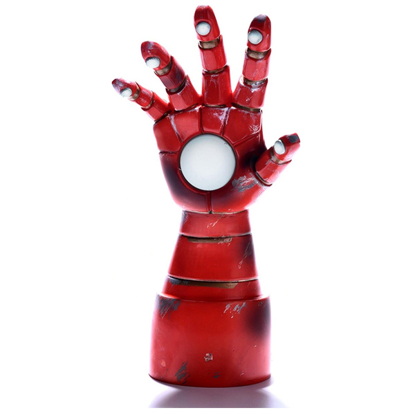 Levně Lampa Iron Man 3D Armored Hand Desk Light Up (Marvel)