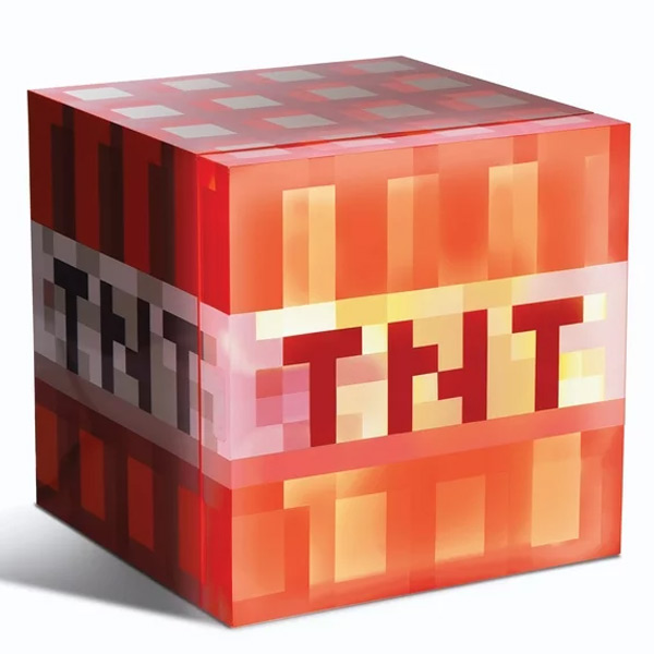 Levně Mini lednička TNT Block 6,7 L (Minecraft)