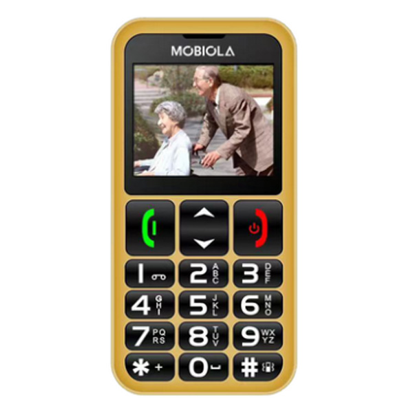 Mobiola MB700, Dual SIM, zlatý