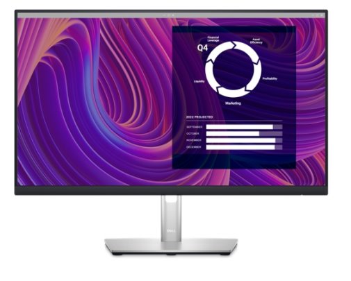 Monitor DELL P2723D 27" QHD, 2560 x 1400, IPS, 350 nit, 1000:1, 5 ms, PIVOT, HDMI, DP, USB 3.2, černý