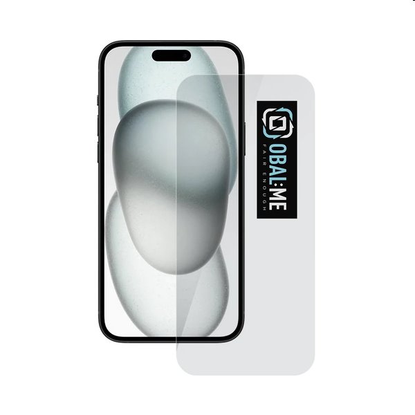 OBAL:ME 2.5D Ochranné tvrzené sklo pro Apple iPhone 15