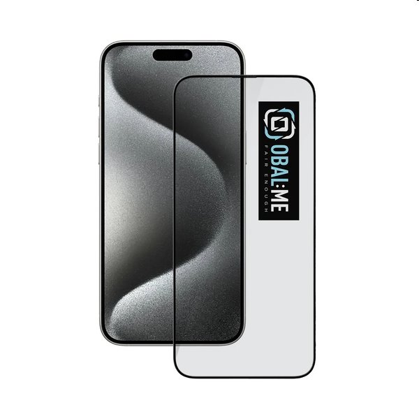 Levně OBAL:ME 5D Ochranné tvrzené sklo pro Apple iPhone 15 Pro Max, black
