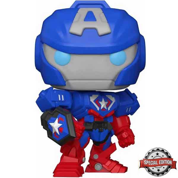 POP! Avengers MechStrike Captain America (Marvel) Special Edition 25 cm - OPENBOX (Rozbalené zboží s plnou zárukou)