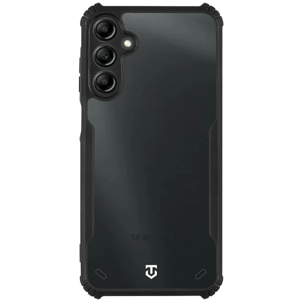 Pouzdro Tactical Quantum Stealth pro Samsung Galaxy A15 4G/A15 5G, transparentní/černé