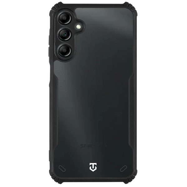 Levně Pouzdro Tactical Quantum Stealth pro Samsung Galaxy A15 4G/A15 5G, transparentní/černé