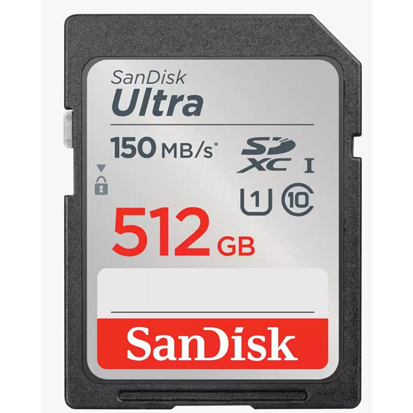 SanDisk Ultra 512 GB SD card
