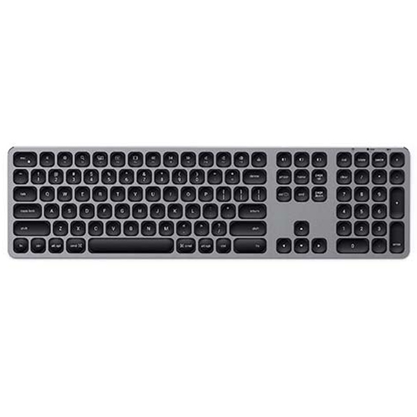 Satechi klávesnice Aluminium Bluetooth Keyboard, šedá