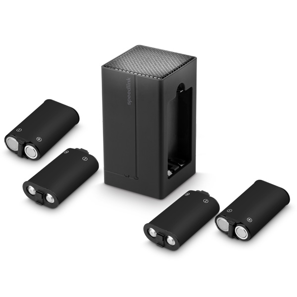 Speedlink Juizz USB Dual Charger for Xbox Series and  Xbox One, black - OPENBOX (Rozbalené zboží s plnou zárukou)