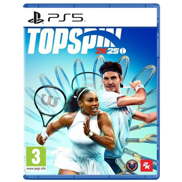 Top Spin 2K25 CZ [PS5] - BAZAR (použité zboží)