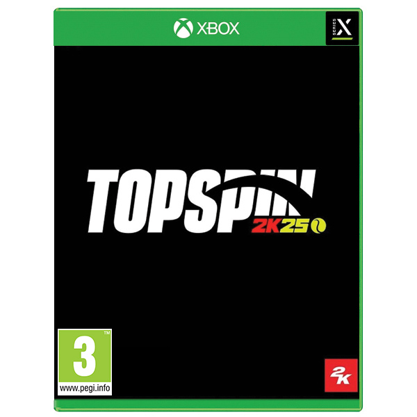 Levně Top Spin 2K25 CZ XBOX Series X