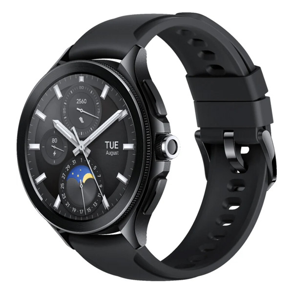 Xiaomi Watch 2 Pro - 4G LTE Black Case with Black Fluororubber Strap, černé