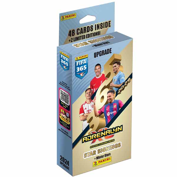 Levně Futbalové karty Panini 365 2023/2024 Adrenalyn karty Star Signings (Upgrade)