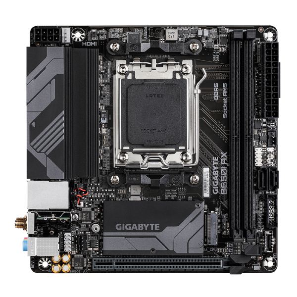 Levně Gigabyte AORUS B650I ULTRA základní deska, AMD B650, AM5, 2xDDR5, mini-ITX