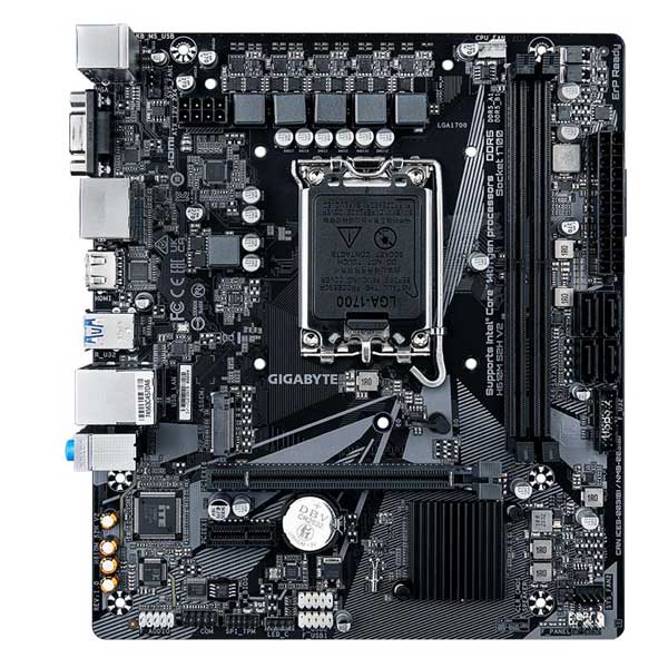 Gigabyte H610M S2H V2, Intel H610, LGA1700, 2 x DDR5, mATX Gigabyte H610M S2H V2, Intel H610, LGA1700, 2 x DDR5, mATX