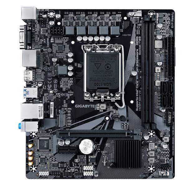 Levně Gigabyte H610M S2H V2, Intel H610, LGA1700, 2 x DDR5, mATX