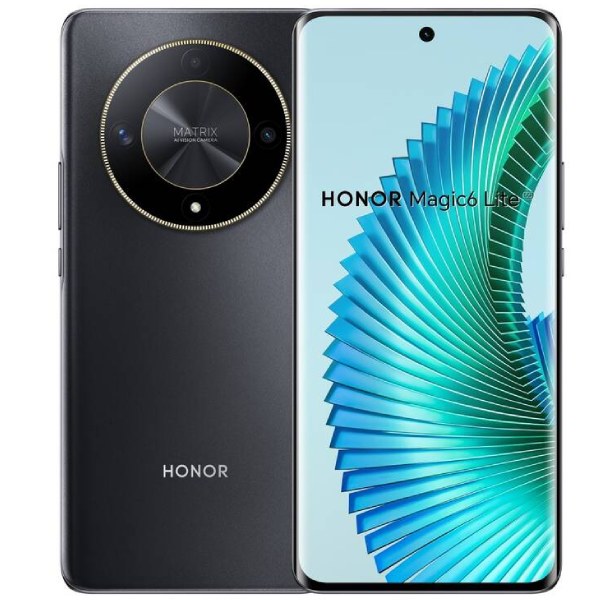 Honor Magic6 Lite, 8/256GB, černá, Třída A - použité, záruka 12 měsíců